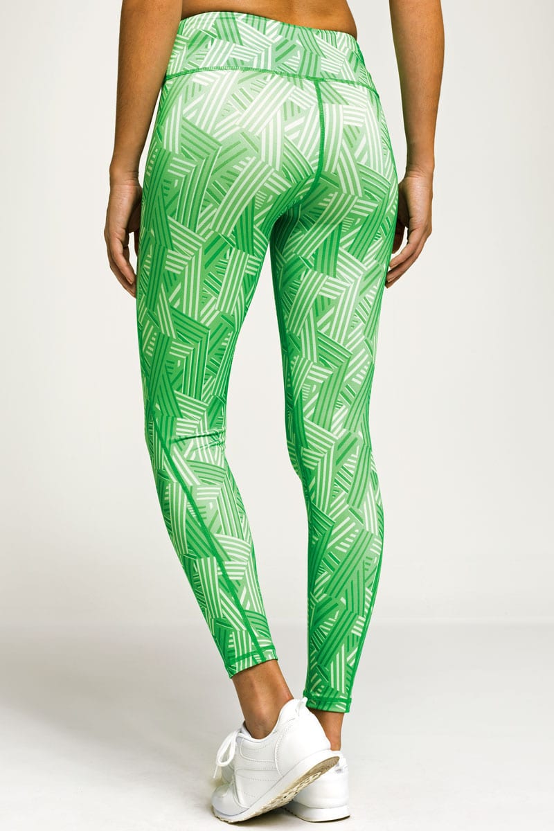 green leggings for women