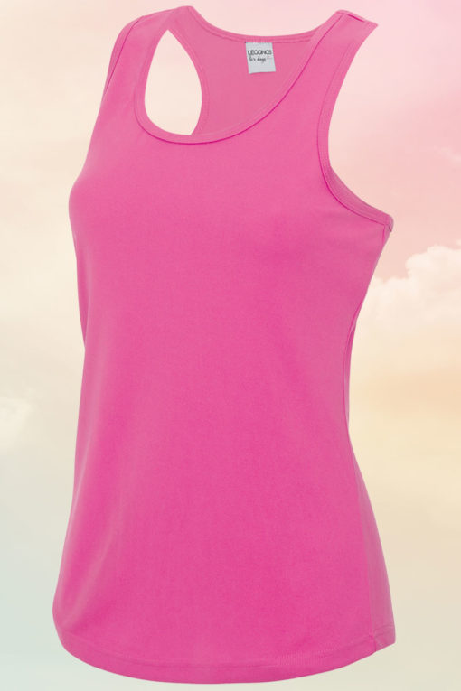 Women's Electric Pink Cool Vest