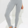 Womens Knitted Heather Grey ActiveLife Leggings