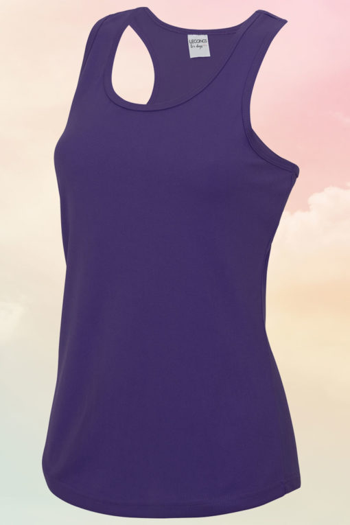 Womens Purple Cool Vest